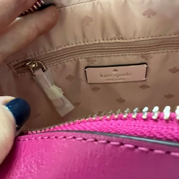 Kate Spade Harper Crossbody - Plum Wine Barbie core - Picture 7 of 9